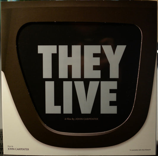 John Carpenter/Alan Howarth - They Live (Soundtrack) (Black & White Galaxy Vinyl, limited, indie-retail exclusive)