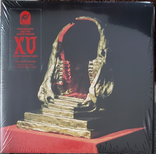 King Gizzard And The Lizard Wizard ‎– Infest The Rats' Nest (Red and Black Colored Vinyl)