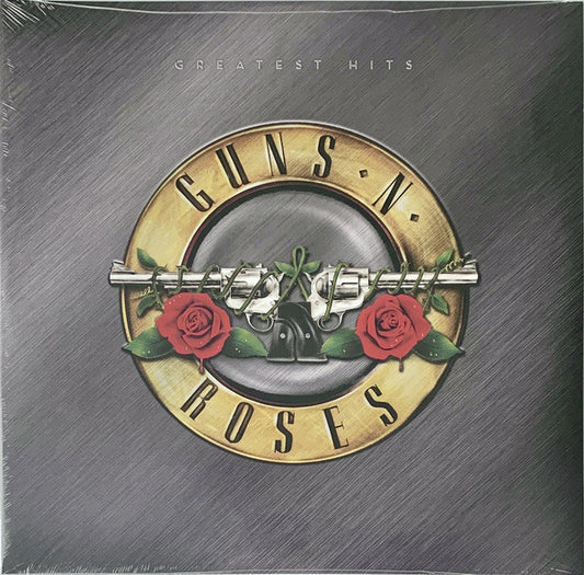 Guns N' Roses ‎– Greatest Hits (Gold With White & Red Splatter)