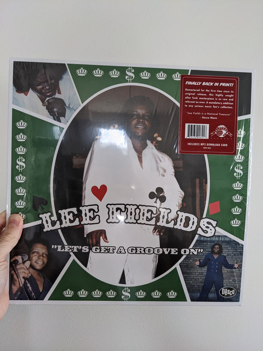 More Images  Lee Fields ‎– Let's Get A Groove On ( Red Splatter Vinyl)