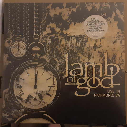 Lamb Of God ‎– Live In Richmond, VA