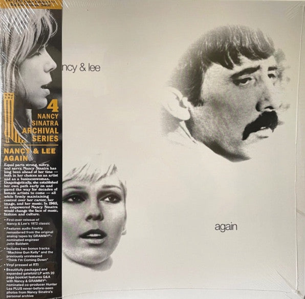 Nancy Sinatra and Lee Hazlewood - Nancy & Lee Again [LP] (Red Vinyl, 20 page booklet, never-before-seen photos from Nancy Sinatras personal archive, bonus tracks, expanded gatefold)