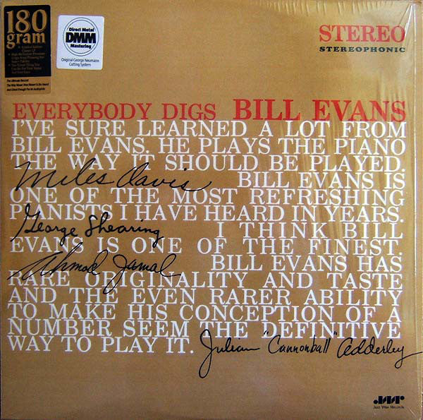 Bill Evans ‎/ Everybody Digs Bill Evans