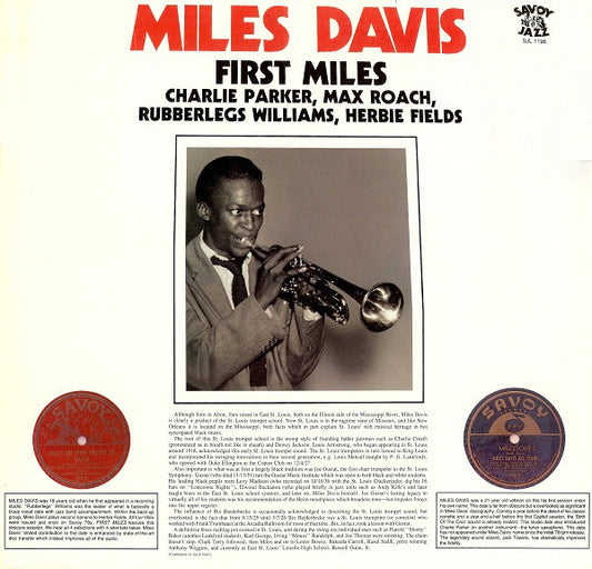 Miles Davis - First Miles