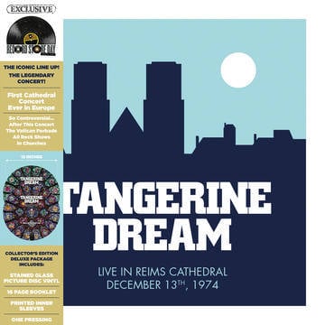 TANGERINE DREAM - LIVE AT THE REIMS CATHEDRAL (2LP) (RSD)
