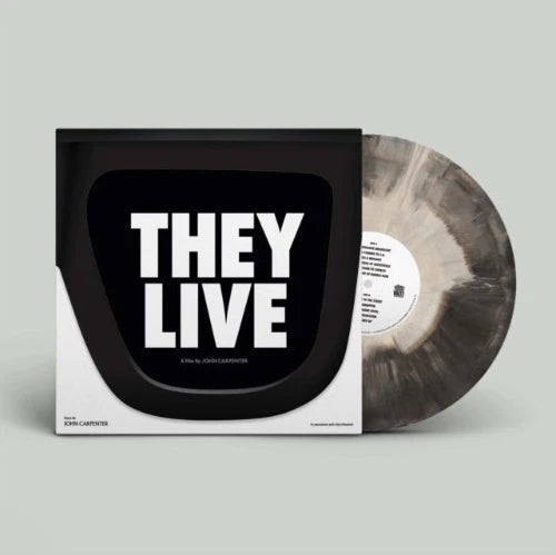 John Carpenter/Alan Howarth - They Live (Soundtrack) (Black & White Galaxy Vinyl, limited, indie-retail exclusive)