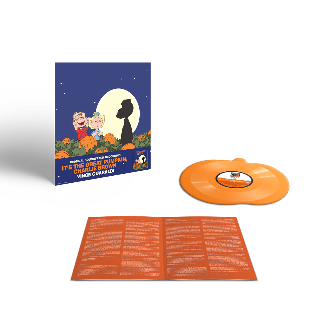 Vince Guaraldi - It's The Great Pumpkin, Charlie Brown (Pumpkin Shaped Vinyl, new expanded liner notes)