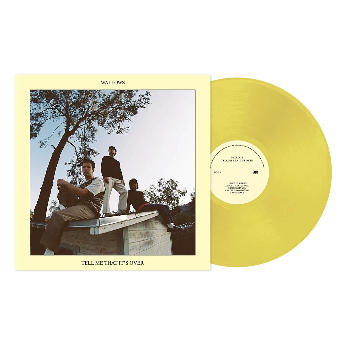 Wallows - Tell Me That It's Over (Signed ,Yellow Vinyl)