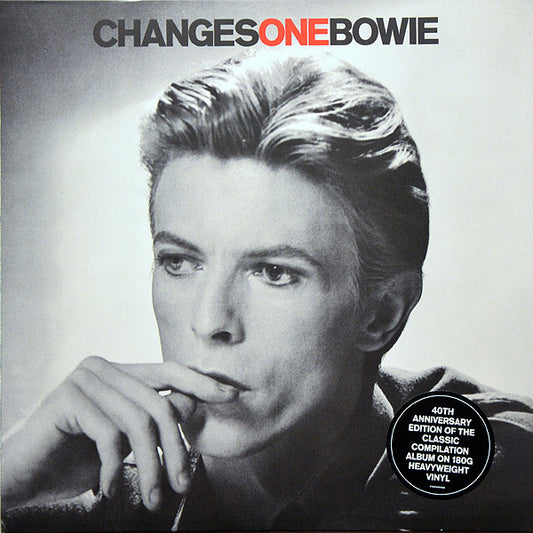 David Bowie - ChangesOneBowie [LP] (40th Anniversary, Best-Of compilation, 180 Gram, random Black Or Clear Vinyl)