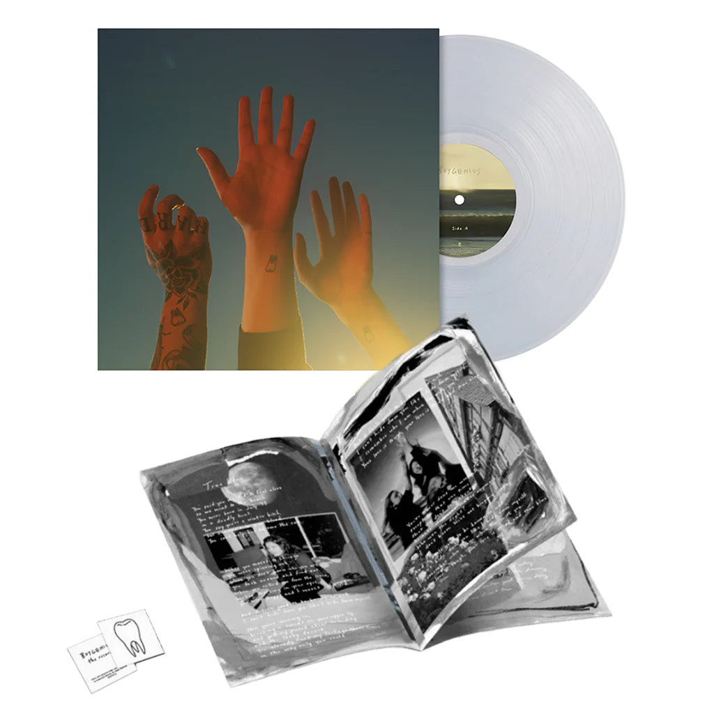 boygenius - the record (Clear Vinyl, indie-retail exclusive) + Temporary tattoo