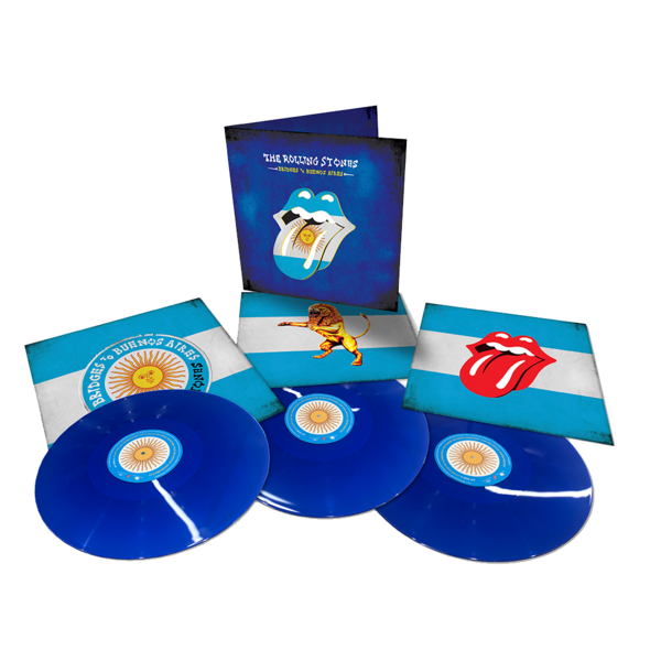 Rolling Stones, The - Bridges To Buenos Aires [3LP] (Blue Vinyl, limited)