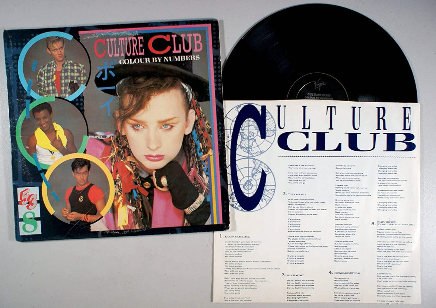 Culture Club - Colour By Numbers LP