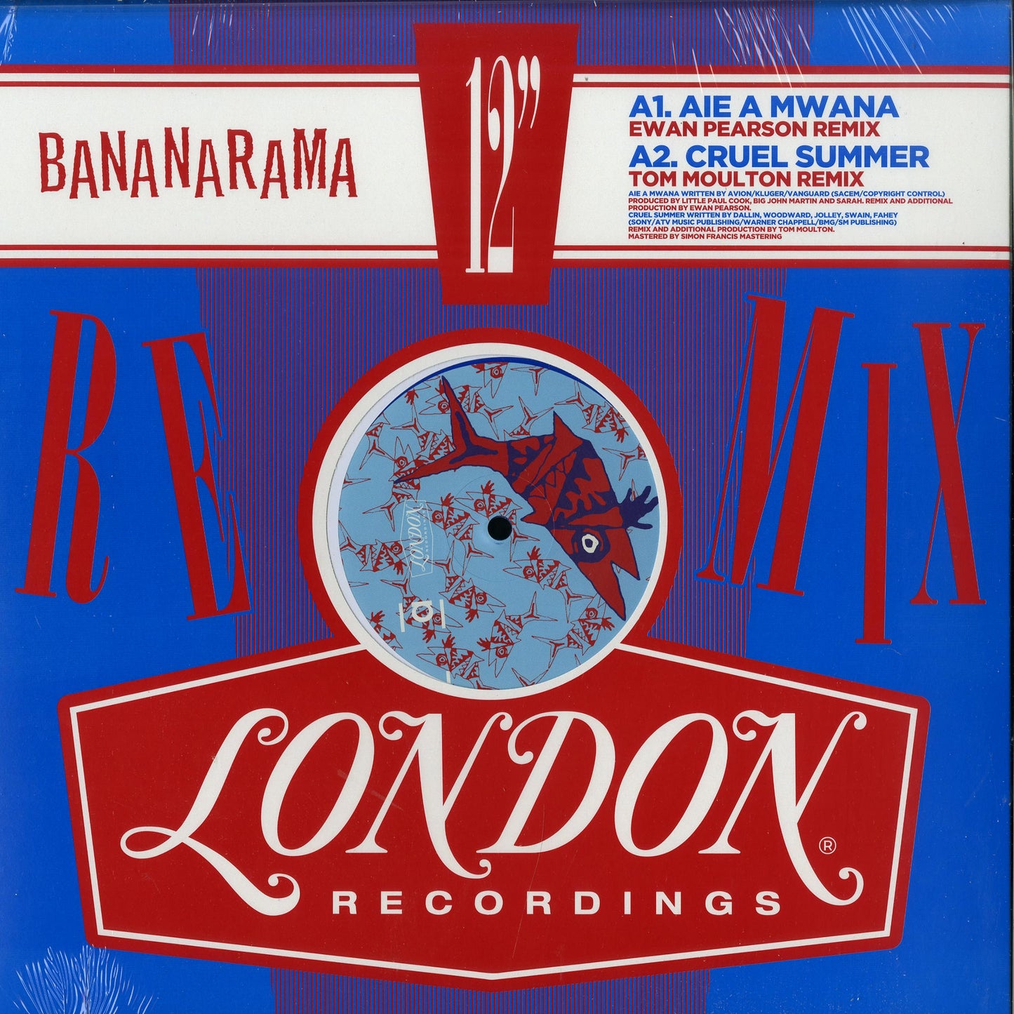 Bananarama ‎– Bananarama Remixed: Vol 1