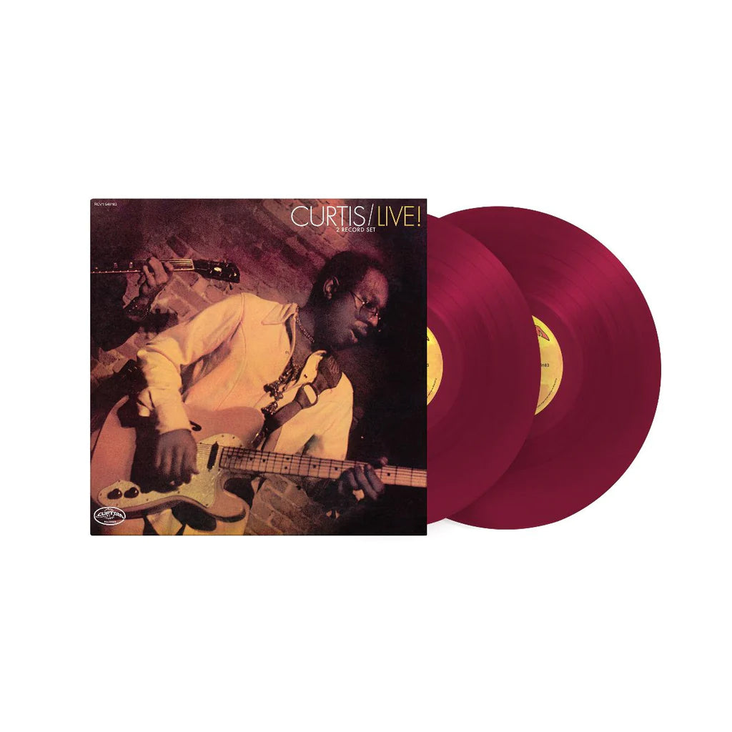 Curtis Mayfield - Curtis / Live! (2LP Fruit Punch 140 Gram Vinyl