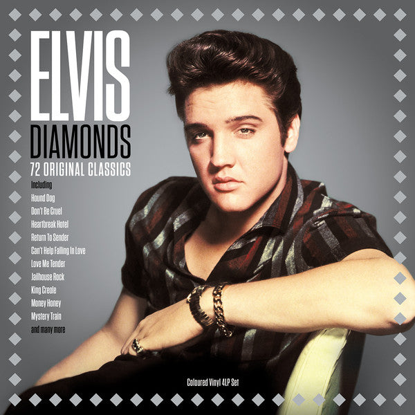 Elvis Presley - Diamonds [4LP Compilation] (Marble Colored Vinyl)