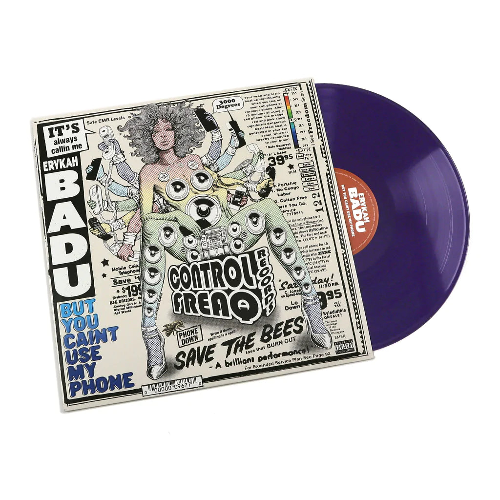 Erykah Badu - But You Caint Use My Phone (Purple 150 Gram Vinyl)