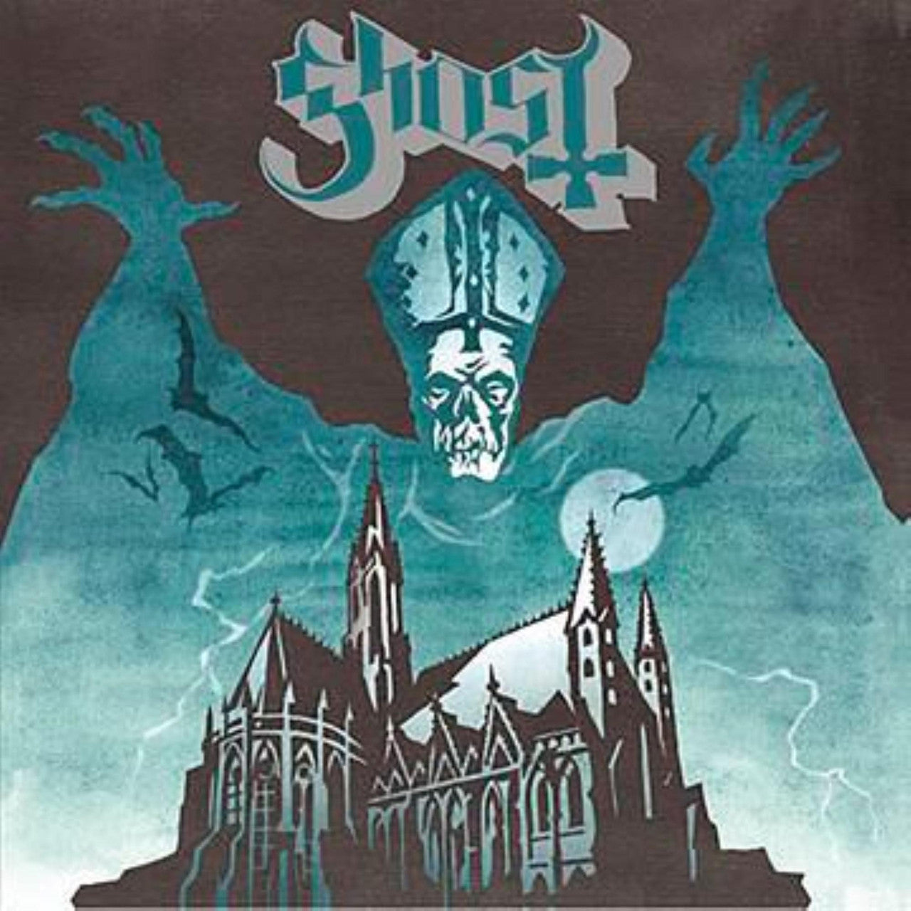Ghost - Opus Eponymous  (Turquoise Sparkle Vinyl)