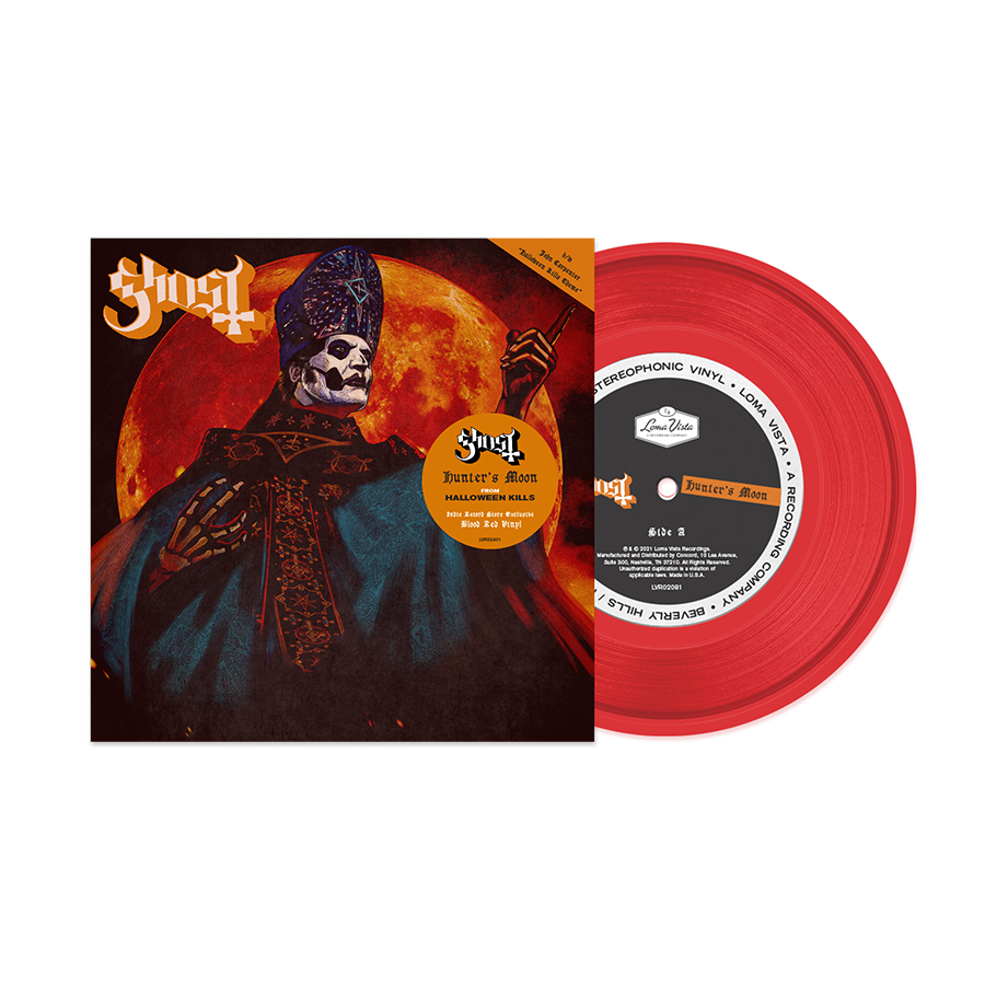 Ghost - Hunter's Moon [7'] (Blood Red Vinyl, indie-retail exclusive)