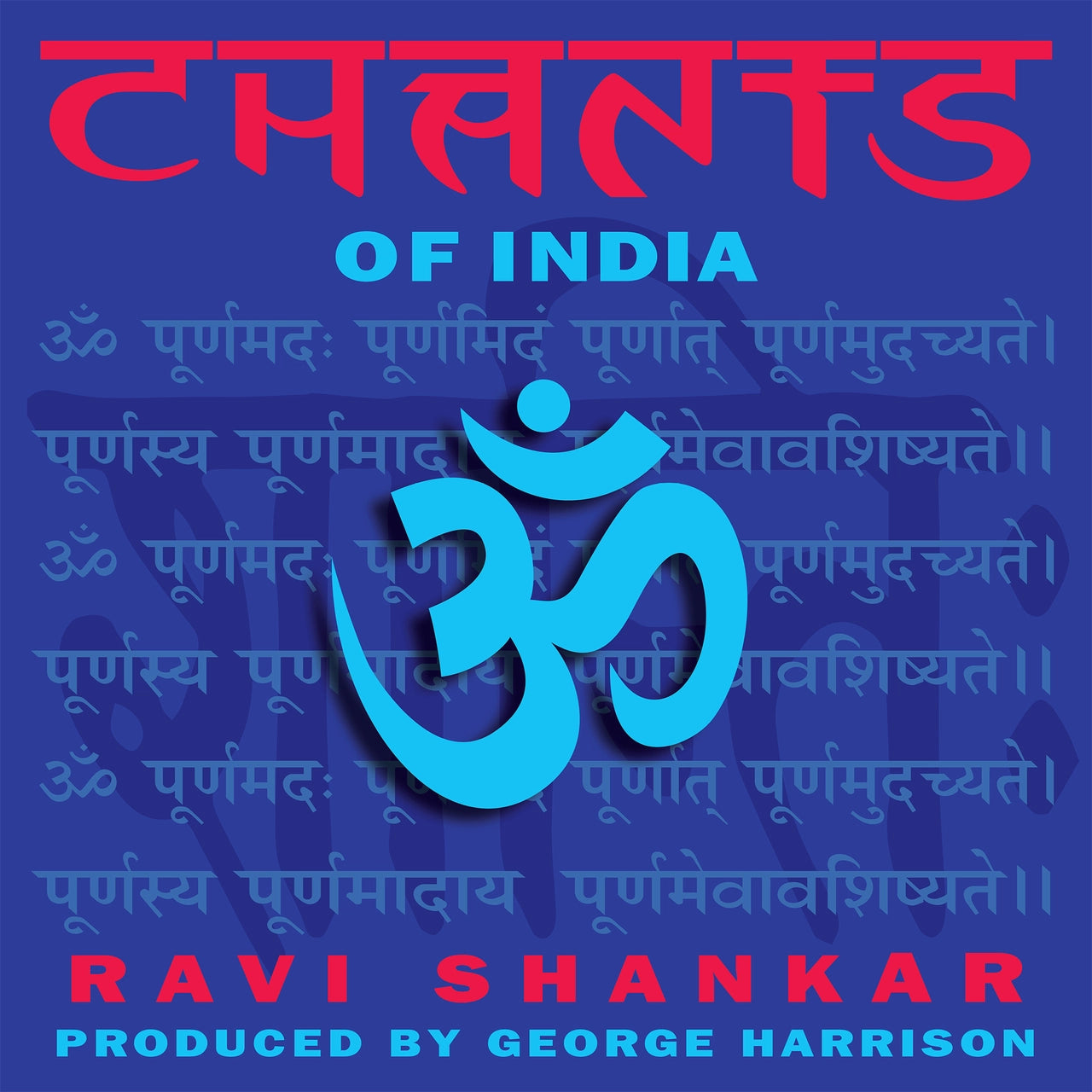 Ravi Shankar - Chants Of India 2LP (Red 180 Gram Vinyl, 12x12 photo print, gatefold, limited to 1000)