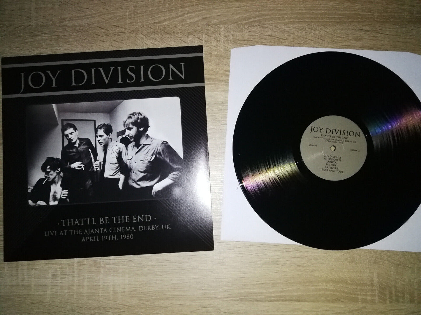 Joy Division - That'll Be The End: Live At The Ajanta Cinema, Derby, UK, April 19th, 1980 LP)