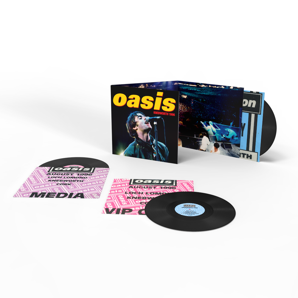 Oasis ‎– Knebworth 1996 (3LP on heavyweight vinyl)