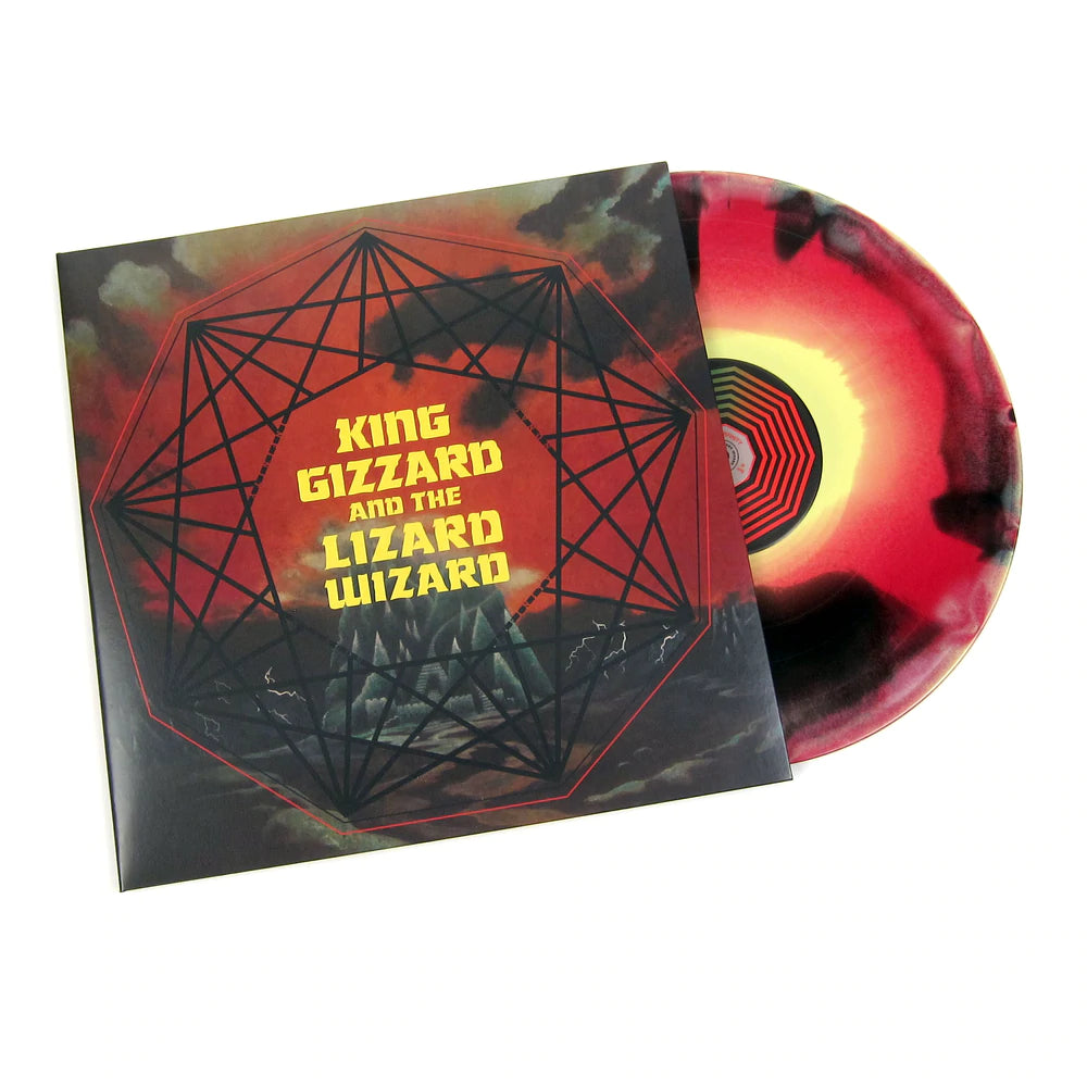 King Gizzard And The Lizard Wizard - Nonagon Infinity (Yellow/Red/Black Marble Colored Vinyl)