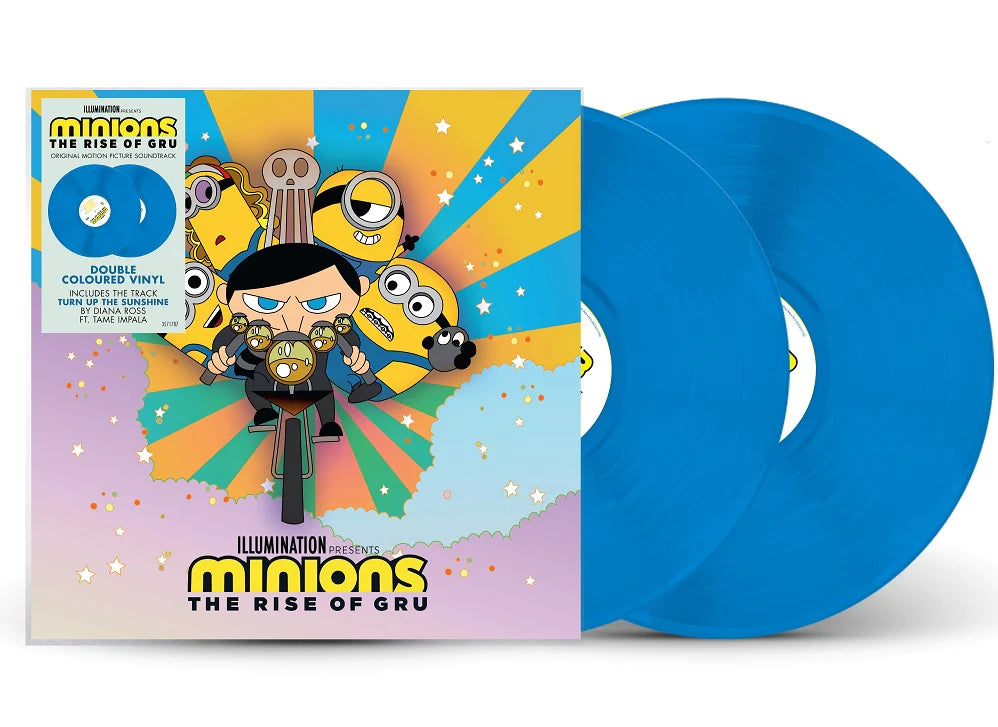 Various Artists - Minions: The Rise Of Gru [2LP] (Gru Blue Colored Vinyl, indie-retail exclusive)