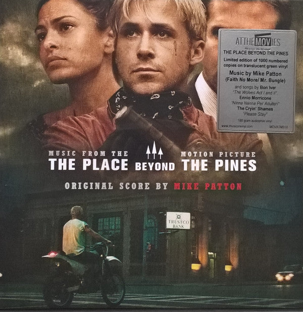 Mike Patton -The  Place Beyond The Pines (Soundtrack) [LP] (LIMITED TRANSLUCENT GREEN)