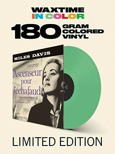 Miles Davis ‎– Ascenseur Pour L'Échafaud (Lift To The Scaffold) (Mint Green 180 Gram Vinyl)