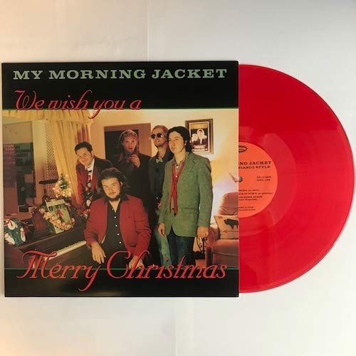 My Morning Jacket - Does Xmas Fiasco Style [12'' EP] (Opaque Red Vinyl, 2022 pressing, download with two previously unreleased tracks, limited to 500)