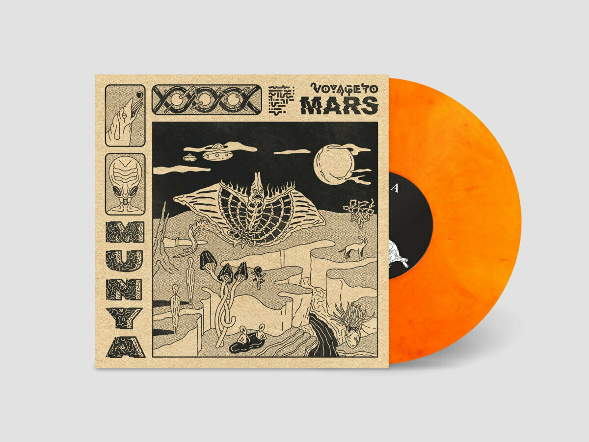 Munya - Voyage To Mars  (Sunburst Orange Vinyl) LP