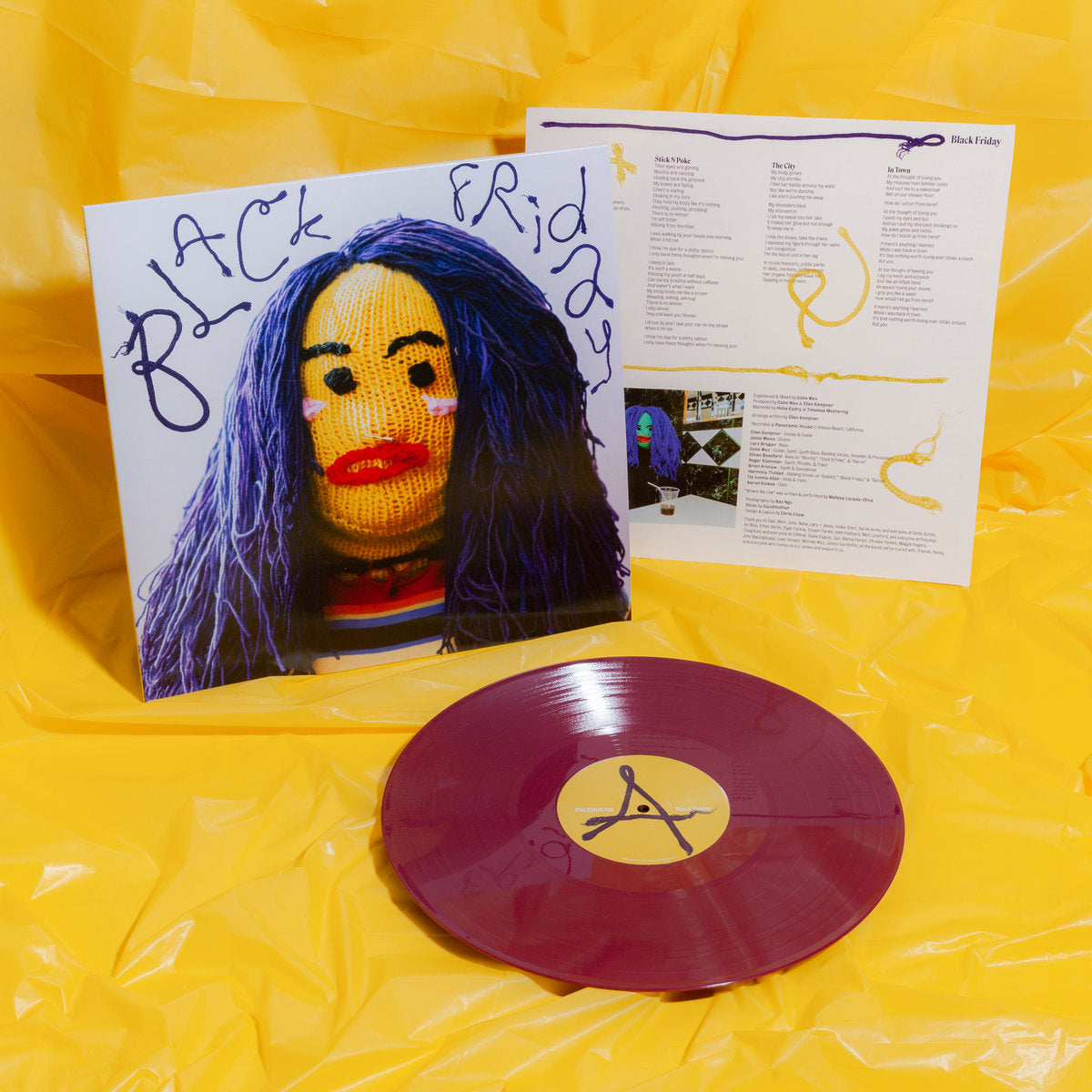 Palehound  - Black Friday  (180-Gram Black Cherry Vinyl)