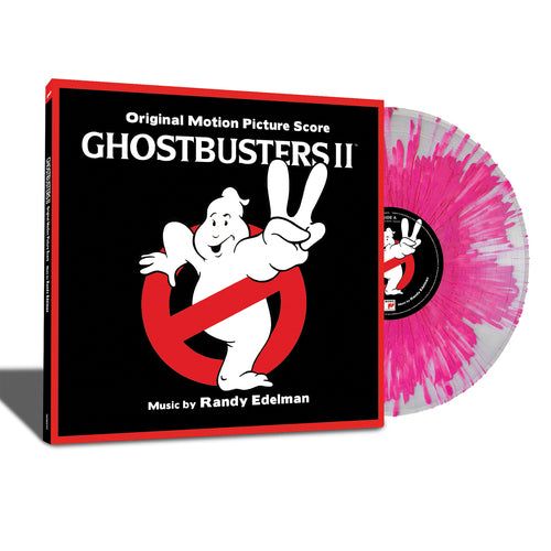Randy Edelman - Ghostbusters II (Clear With Pink Slime Splatter Vinyl)