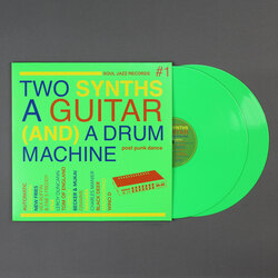 Soul Jazz Records Presents - Two Synths, A Guitar (And) A Drum Machine: Post Punk Dance Vol.1 [LP] (Neon Green Vinyl, fanzine, indie-retail exclusive)