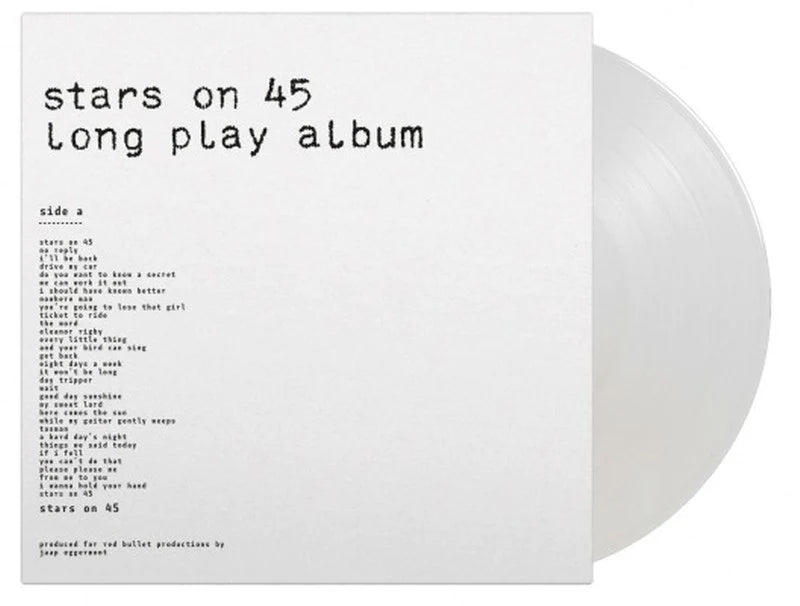 Stars On 45 - Long Play Album (Limited White 180 Gram Audiophile Vinyl, remastered, includes Beatles medley, numbered to 1000, import)