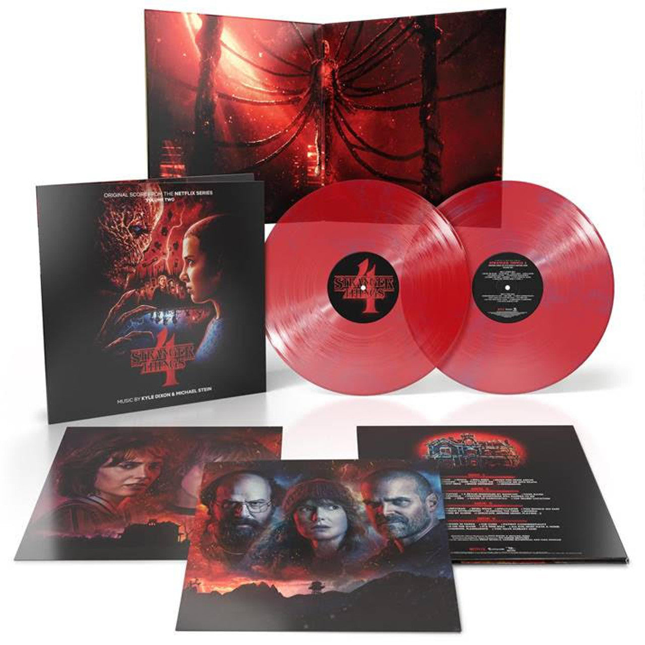 Kyle Dixon & Michael Stein - Stranger Things Season 4 Volume 2 (2LP Vecna's Red World Colored Vinyl)
