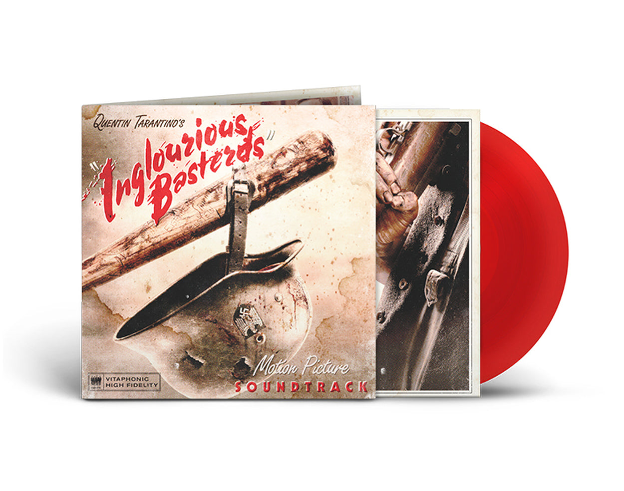 Various – Quentin Tarantino's Inglourious Basterds (Motion Picture Soundtrack) (Blood Red Translucent Vinyl, brick and mortar exclusive)