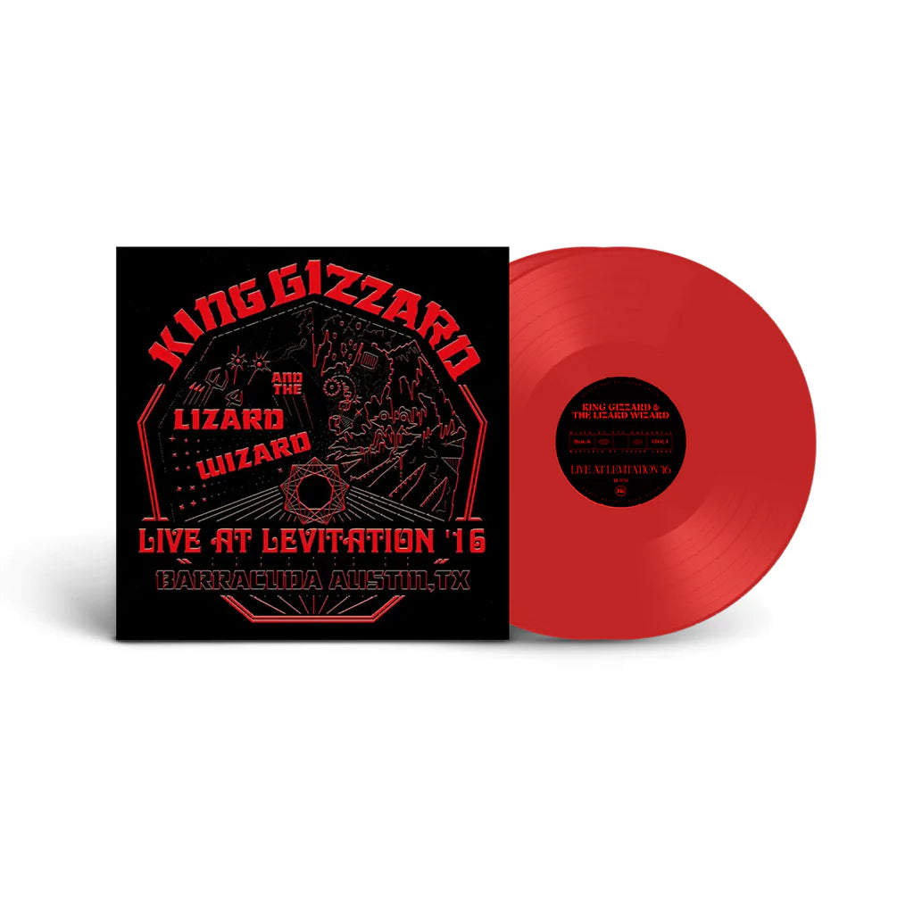 King Gizzard and The Lizard Wizard - Live At Levitation '16 (Red Vinyl)